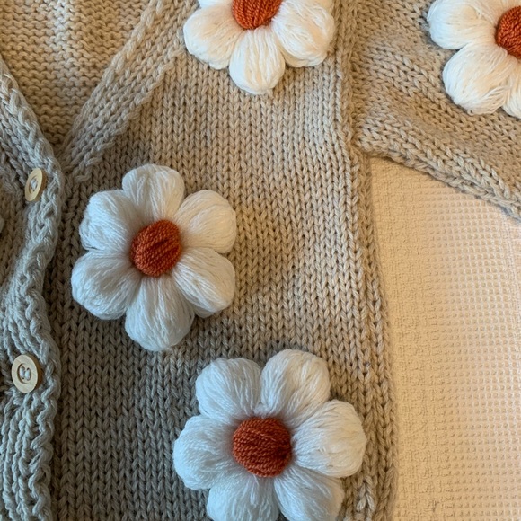 Handmade Girl Cardigan - Picture 2 of 2